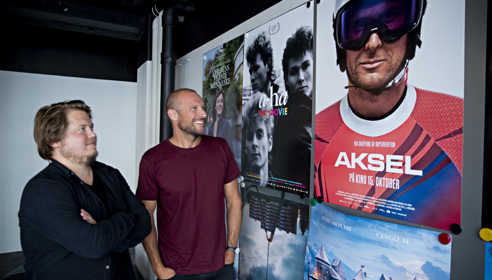 Premiering soon: On October 15, Axel Lund Svendal and director Philipp Christensen can finally screen the documentary they've been working on for many years.  Photo: Bjørn Langsem / Dagbladet