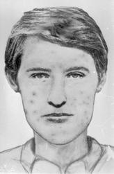 This fictitious drawing was made of the policeman's first victim's older brother, an 11-year-old girl.  Photo: a robot photo of the National Police