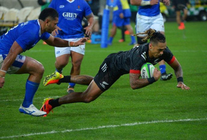 Top scorer: Wainui scores points during a game for The Chiefs this summer.  Photo: Shutterstock Editorial