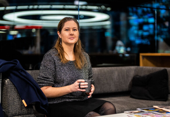 Vaccine: Vaccine researcher Gunnveig Grødeland at UiO believes there is nothing other than a vaccine that can explain why so many women experience changes in their menstrual cycle.  Photo: Frode Sunde/TV 2