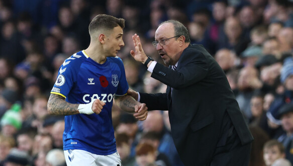 ICE COLD: The relationship between Lucas Digne and Rafa Benítez quickly turned out to be great.  Photo: Darren Staples