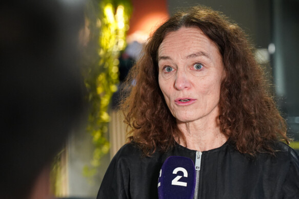 Urgency: Camila Stoltenberg tells those who have not been vaccinated to think again.  Photo: Martin Leighland / TV2