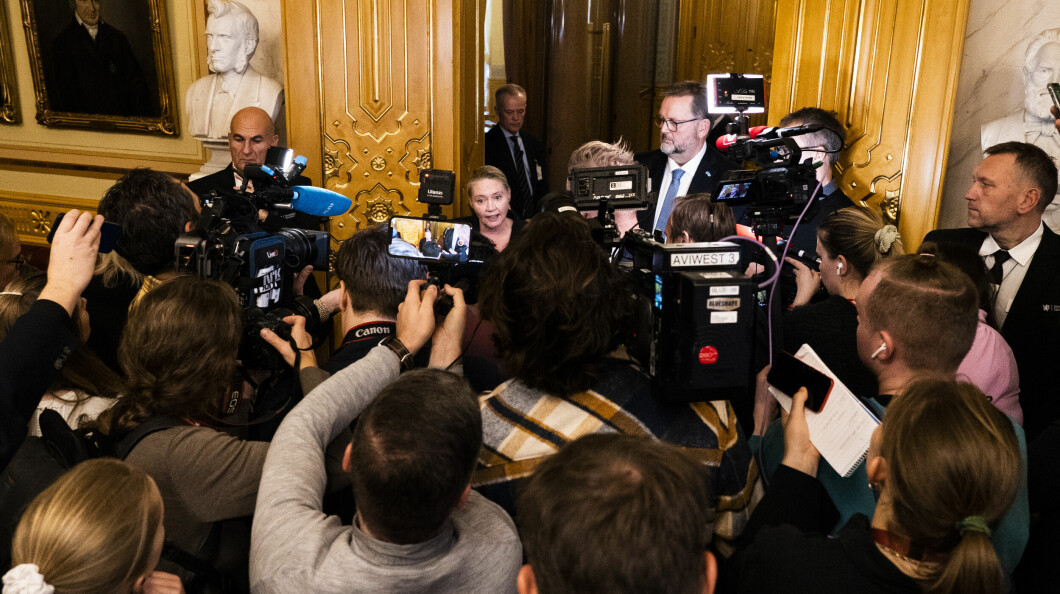 Commander Housing: Hanson got a passenger house in Oslo, which he had registered in Trondheim.  Photo: Tom Rune Arset / TV2