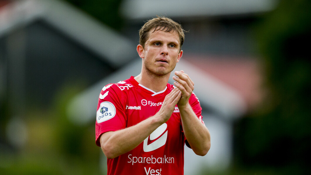 NISO LEADER: Former Brann player Erlend Hanstveit.  Photo: Vegard Wivestad Grøtt