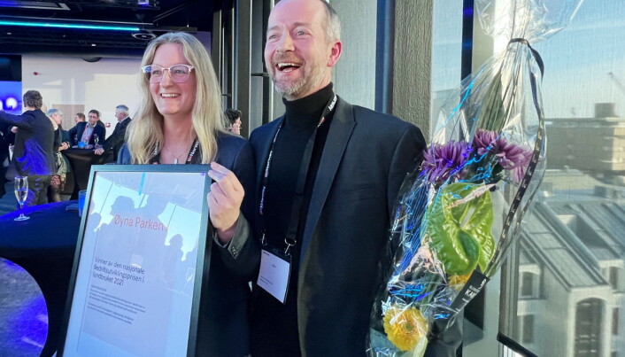 Award Winners: Frode Sakshaug runs the venue with his wife Kristine Daling Sakshaug.