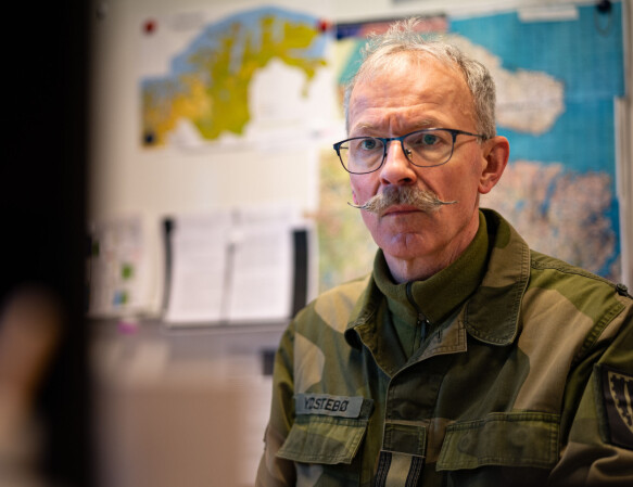 Expert: Lt. Col. Pale Yedstepo is the Head of the Land Force Department at the War School and is an expert on the Ukraine War.  Photo: Ingvild Gjerdsjø/TV 2