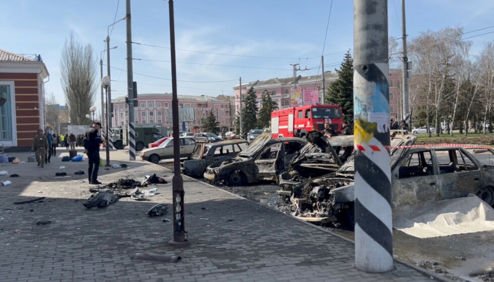 War crime: The missile in Kramatorsk is a Russian war crime.  What can stop Putin?  Photo: Reuters/NTP