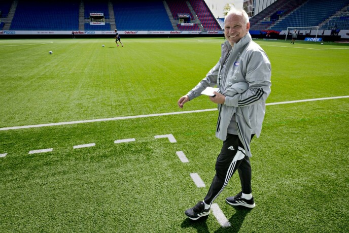 Tough start: Dag-Eilev Fagermo and Vålerenga meet the Sandefjord on Sunday.  Photo: Bjørn Langsem