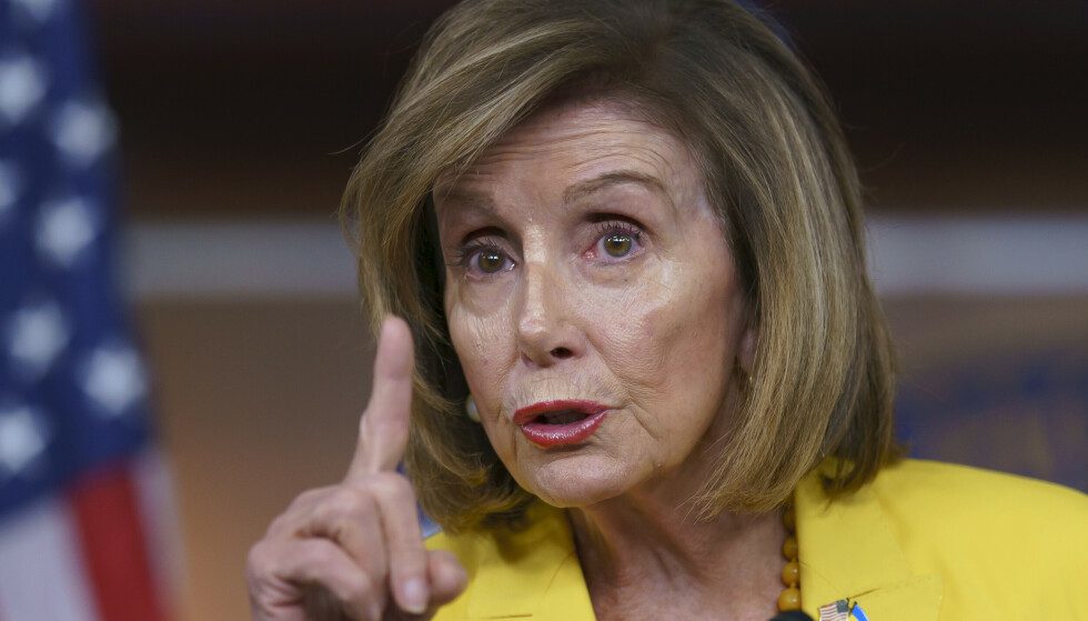 Controversial: Nancy Pelosi's possible visit to Taiwan angers China.  Photo: NTB