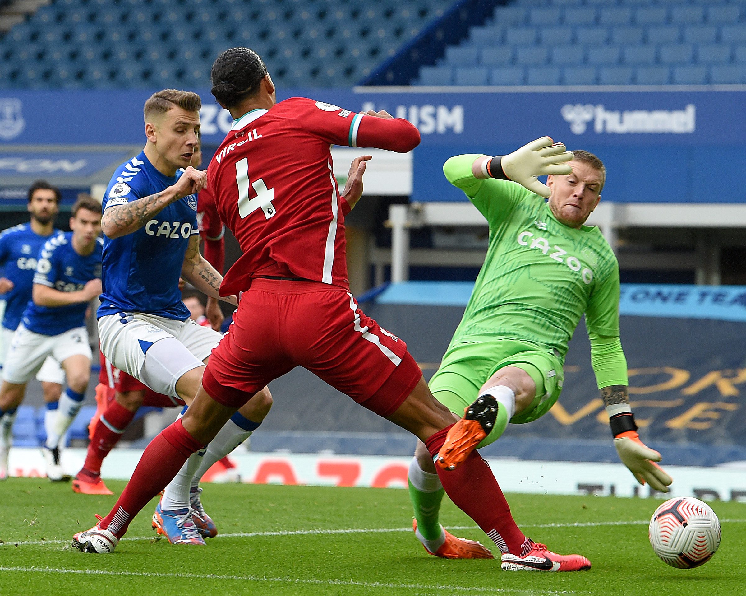 Long-term injury: Virgil van Dijk was out of the season after tackling the hog on Jordan Pickford.  It didn't look very impressive for the Dutchman after his comeback.