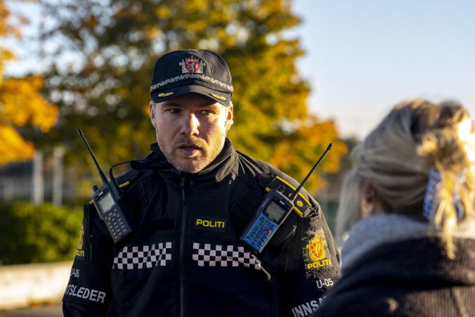 Mist One: Police visited both Haakonsvern and Flesland on Wednesday night after several complaints about drones.  Photo: Elias Engevik / TV2