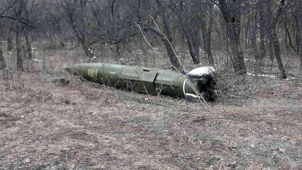 Rocket attack: unexploded rocket in Kramatorsk.  Photo: Charity/Reuters