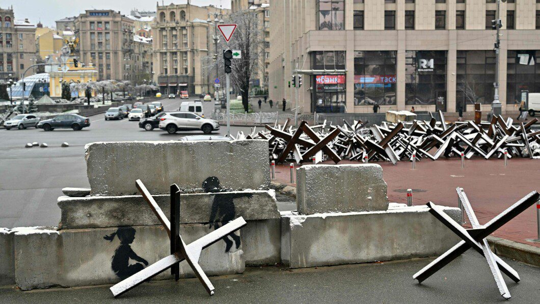 Snow: Winter precipitation in Kyiv on Thursday.  Photo: Sergey Sobinsky / AFP