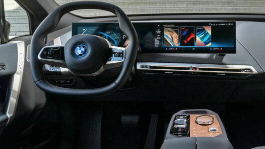 Bottom Line: The BMW iX M60 is equipped with a simple and modern interior.