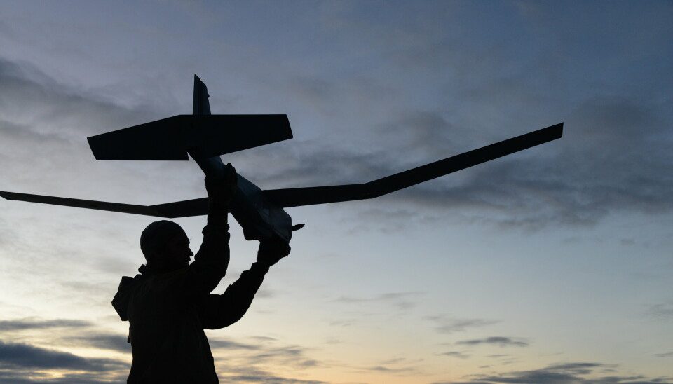 TAKE-OFF: Coastal fisherman dispatches puma from KNM Fridtjof Nansen November 30, 2022.